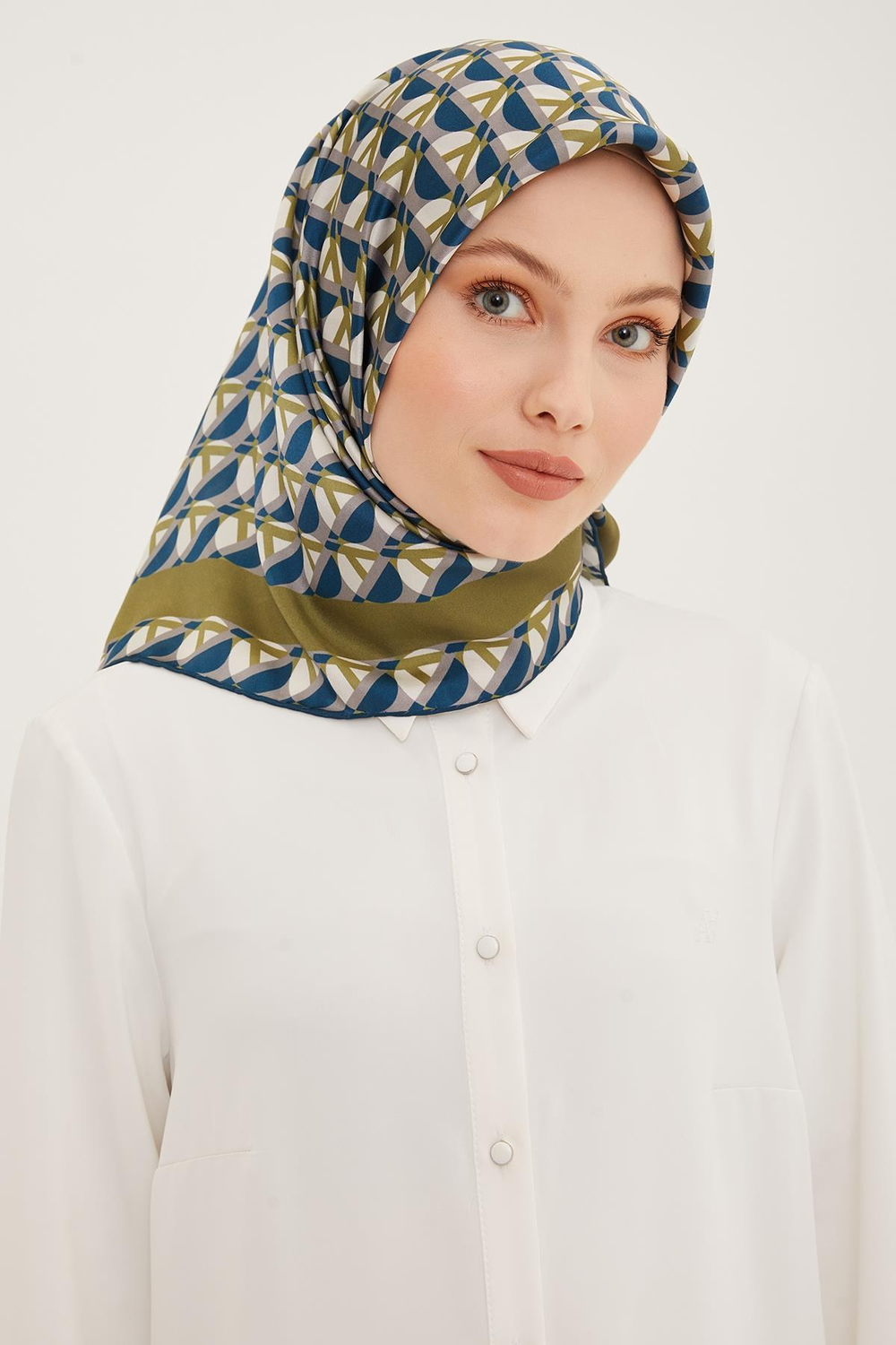 Armine İpek Eşarp 2023 Yaz 8903-02 Twill