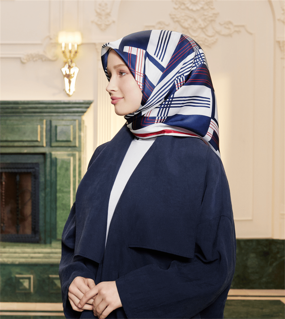 Armine İpek Eşarp 2023 Yaz 8910-51 Twill