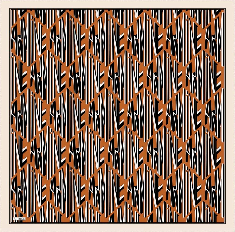 Armine İpek Eşarp 2023 Yaz 8911-09 Twill