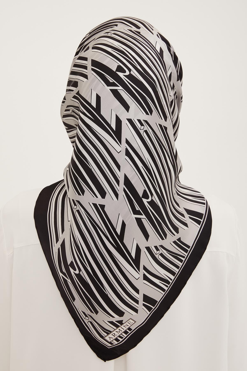 Armine İpek Eşarp 2023 Yaz 8911-52 Twill