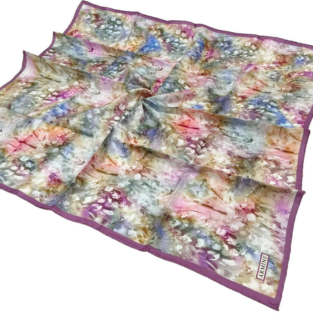 Armine İpek Eşarp 2023 Yaz 8922-08 Twill