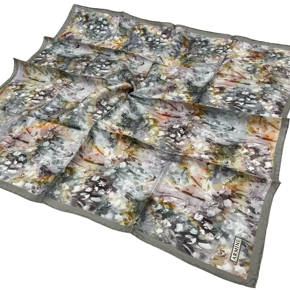 Armine İpek Eşarp 2023 Yaz 8922-09 Twill