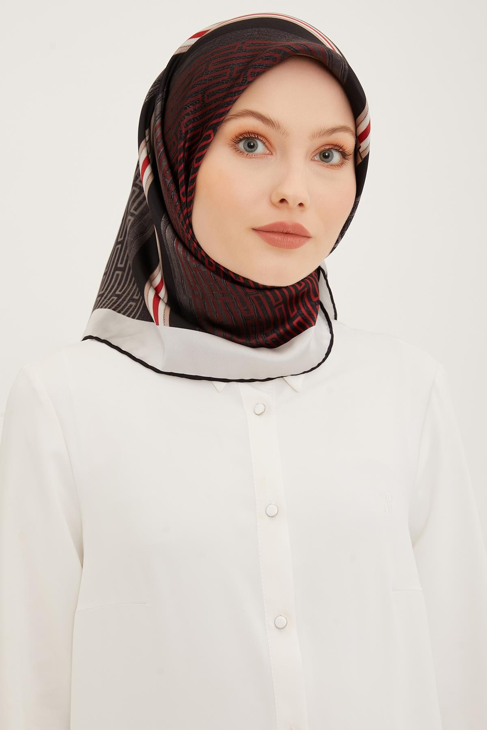 Armine İpek Eşarp 2023 Yaz 8930-51 Twill