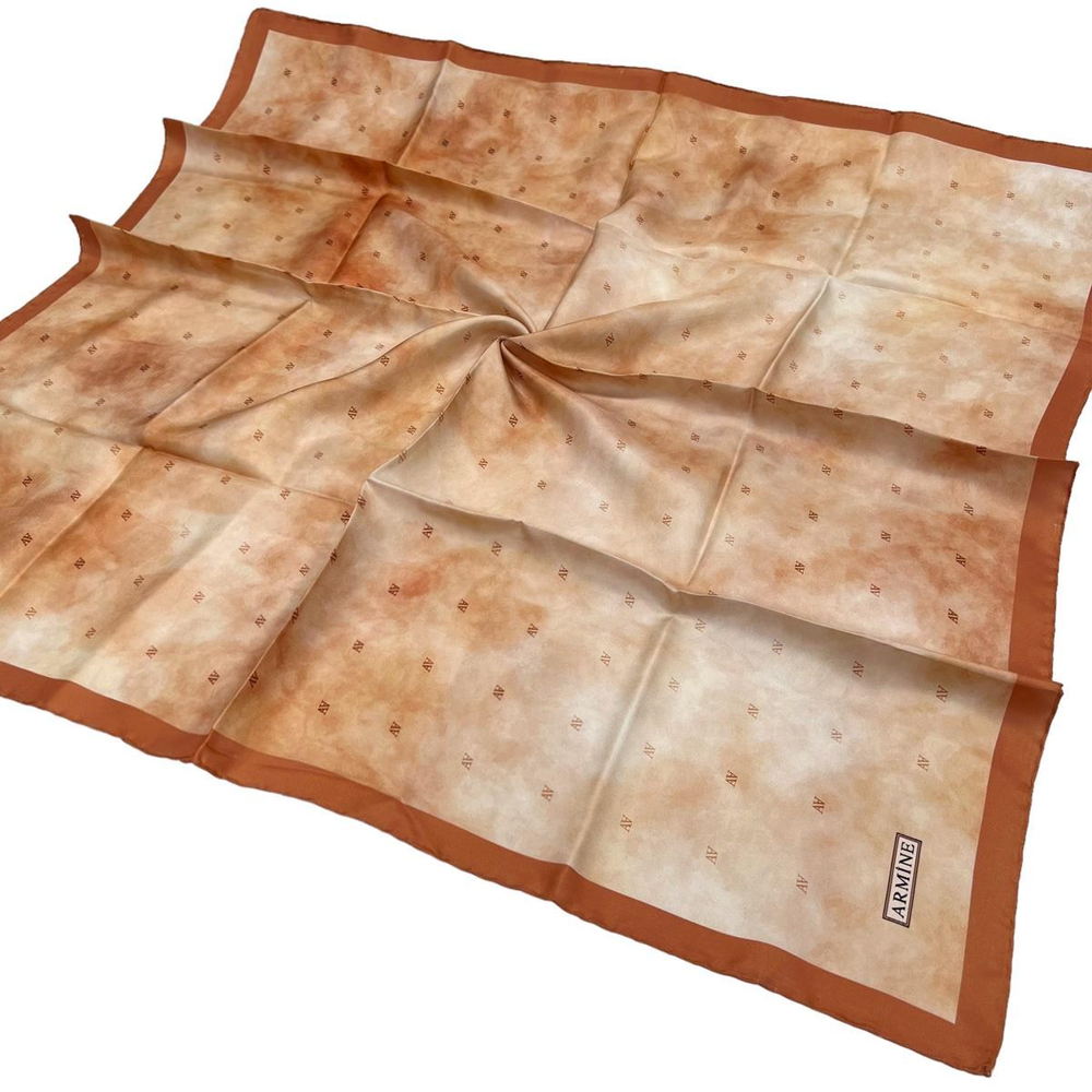 Armine İpek Eşarp 2023 Yaz 8933-12 Twill