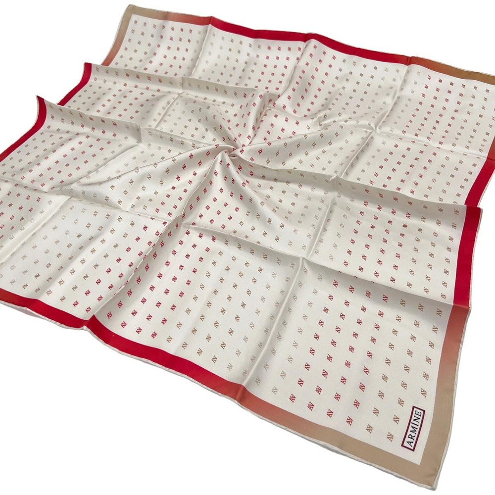 Armine İpek Eşarp 2023 Yaz 8936-12 Twill