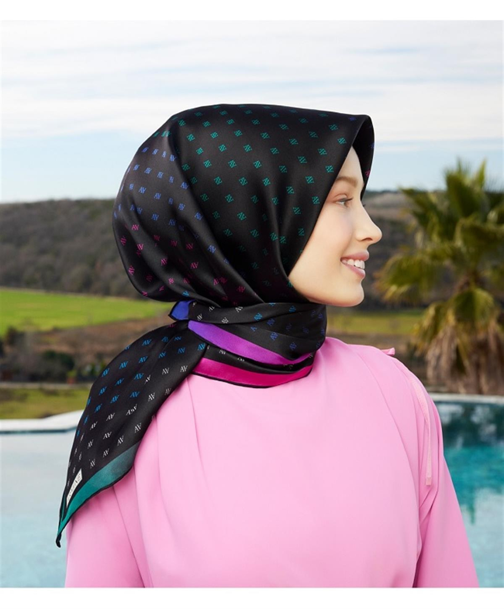 Armine İpek Eşarp 2023 Yaz 8936-53 Twill