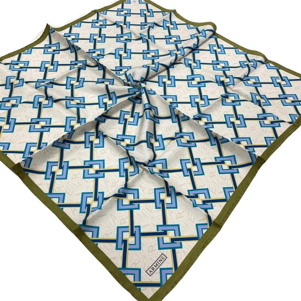 Armine İpek Eşarp 2023 Yaz 8940-03 Twill