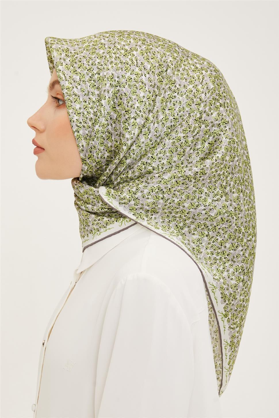 Armine İpek Eşarp 2023 Yaz 8947-51 Twill