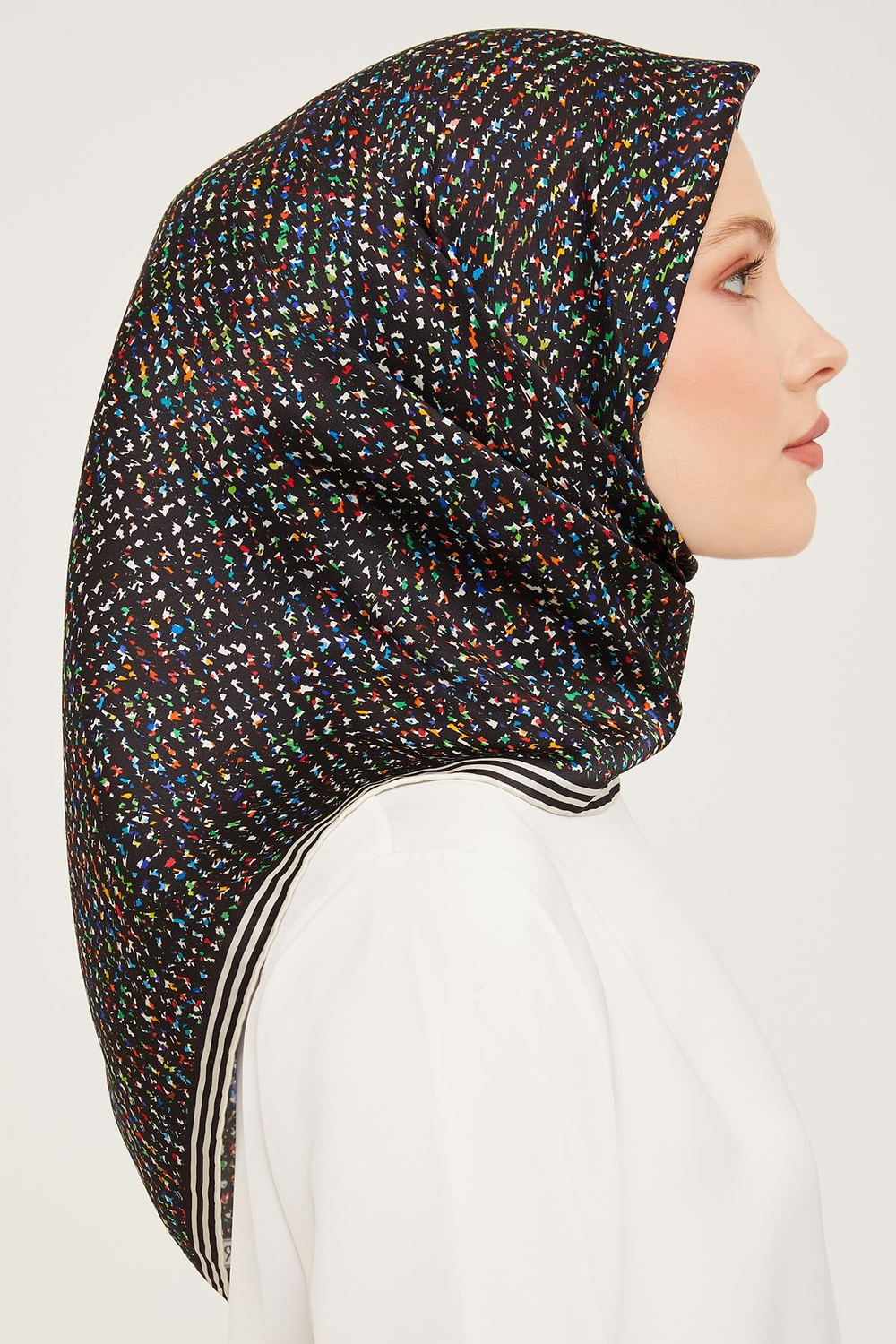 Armine İpek Eşarp 2024 Kış - 9013-09 Twill