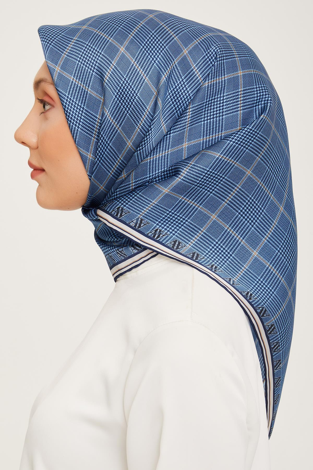 Armine İpek Eşarp 2024 Kış - 9029-03 Twill