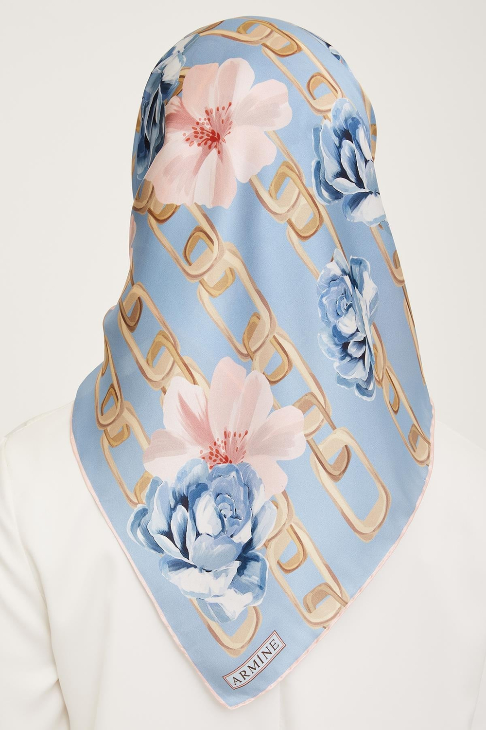 Armine İpek Eşarp 2024 Kış - 9034-06 Twill
