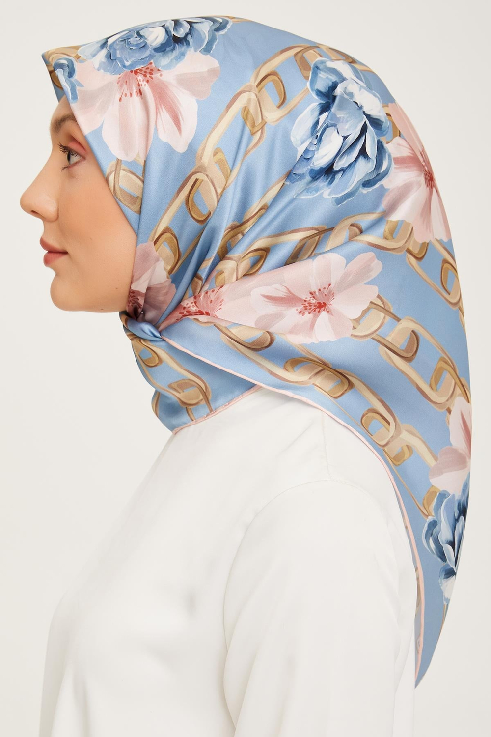 Armine İpek Eşarp 2024 Kış - 9034-06 Twill