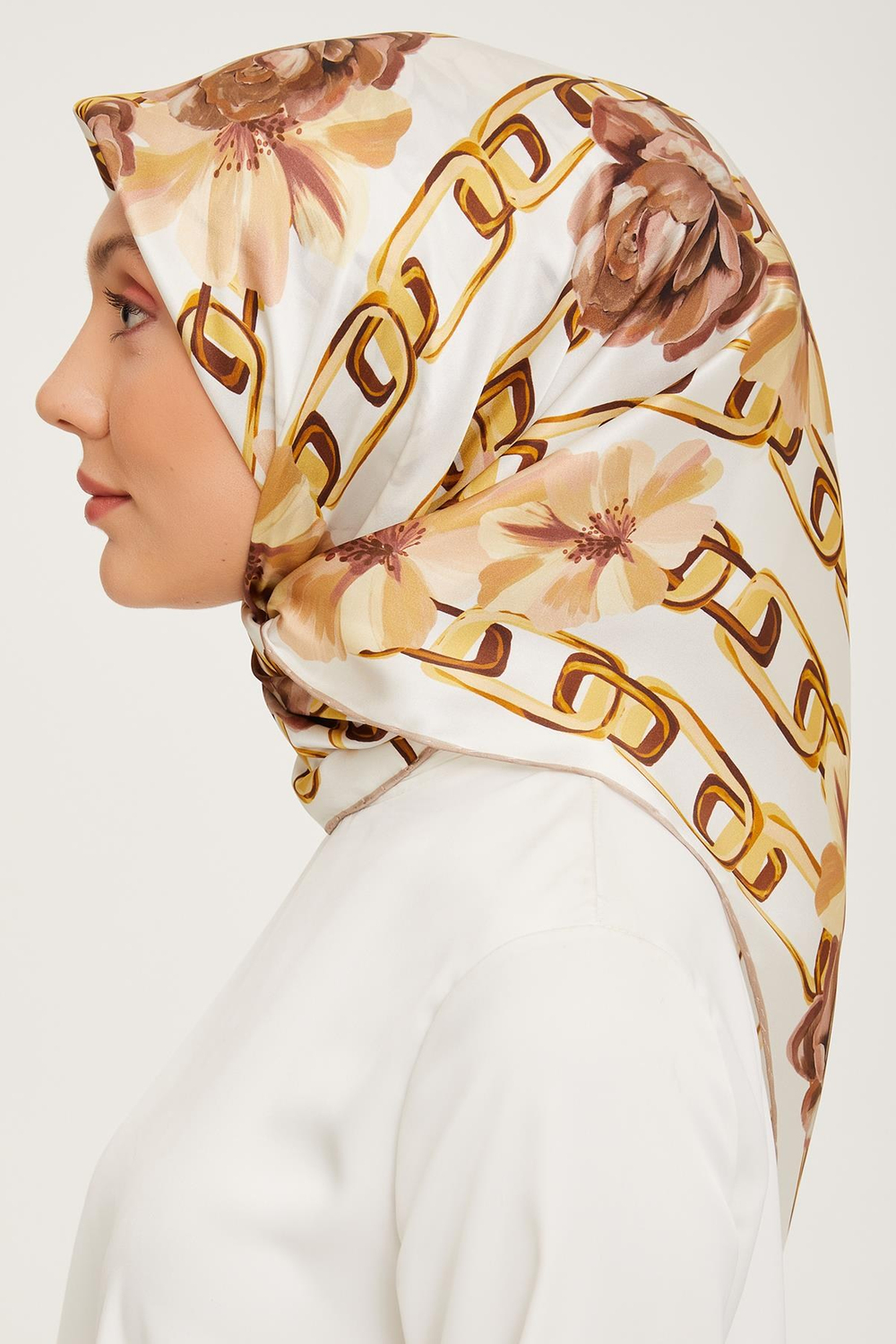 Armine İpek Eşarp 2024 Kış - 9034-37 Twill
