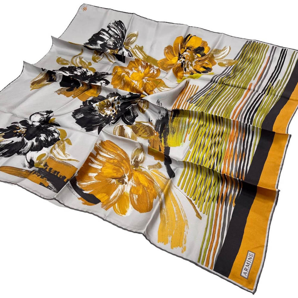 Armine İpek Eşarp 2024 Kış - 9047-52 Twill