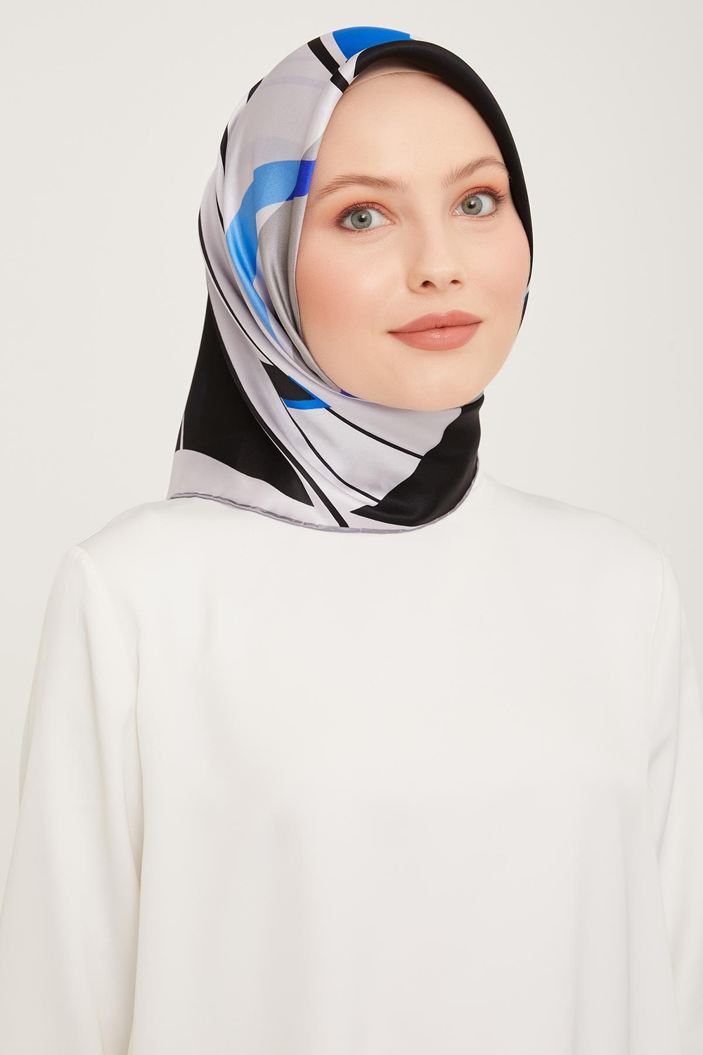 Armine İpek Eşarp 2024 Kış - 9050-35 Twill