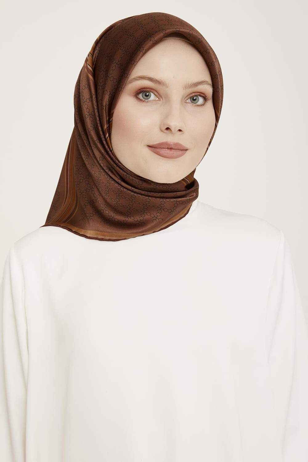 Armine İpek Eşarp 2024 Kış - 9054-04 Twill