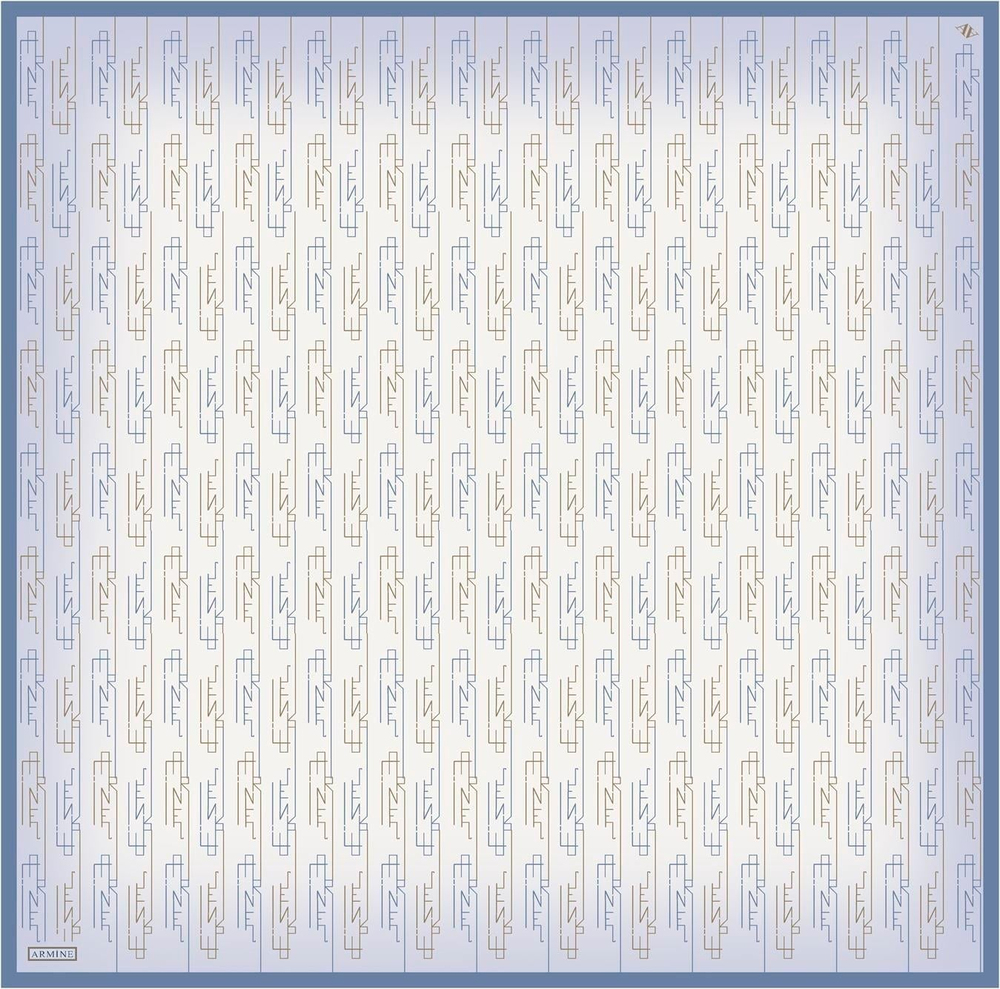 Armine İpek Eşarp 2024 Yaz - 9142-04 Twill