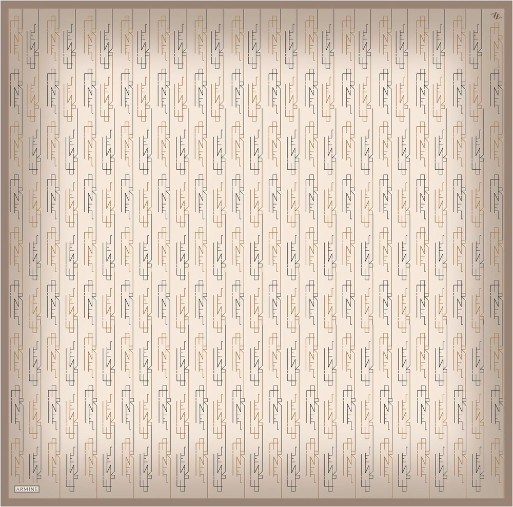 Armine İpek Eşarp 2024 Yaz - 9142-52 Twill