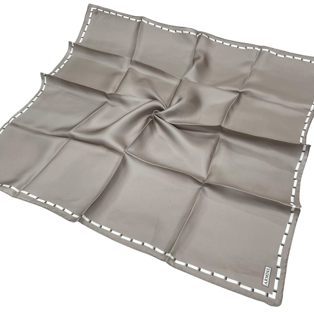 Armine İpek Eşarp 2024 Yaz - 9165-38 Taş Twill