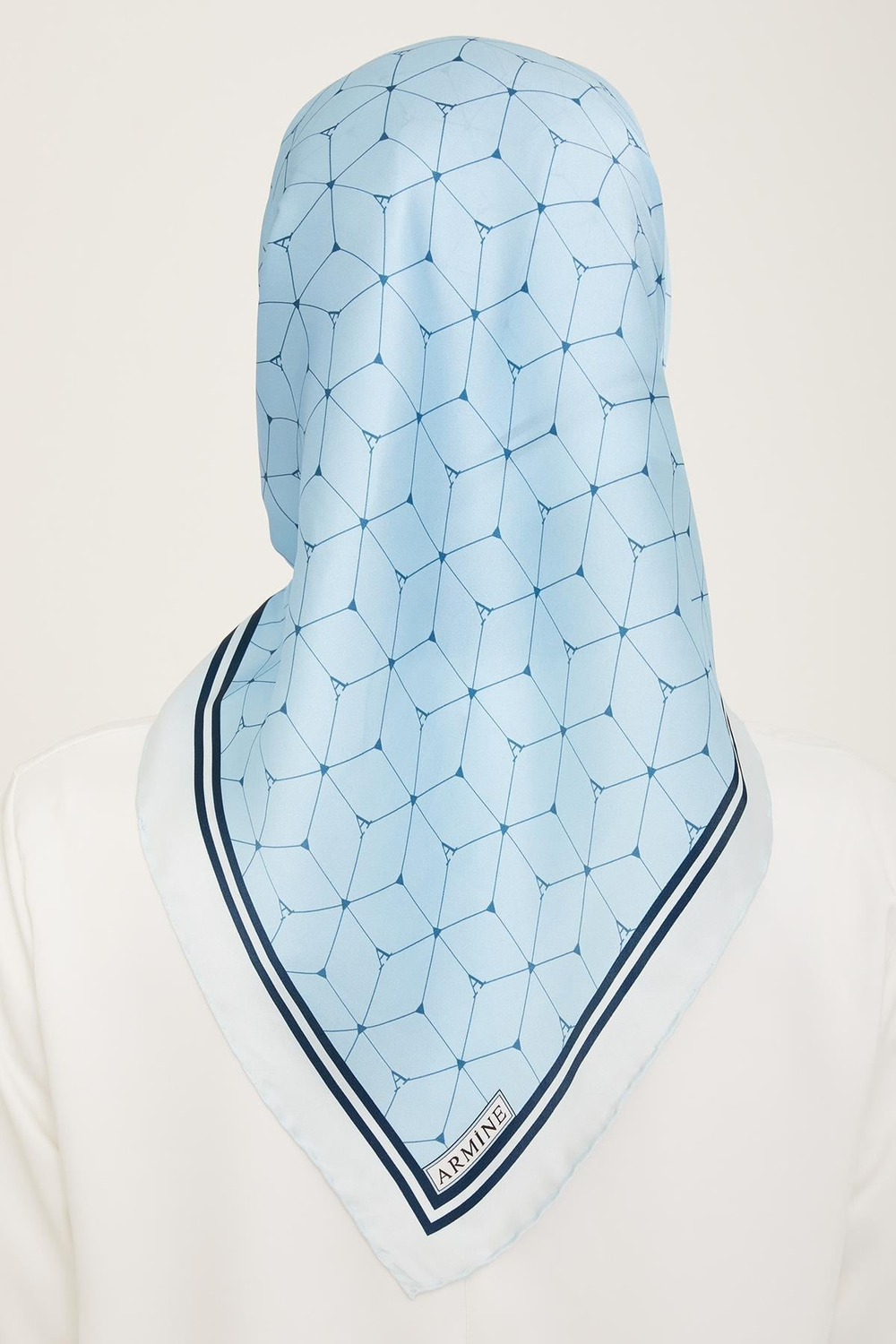 Armine İpek Eşarp 2024 Yaz - 9166-34 Twill