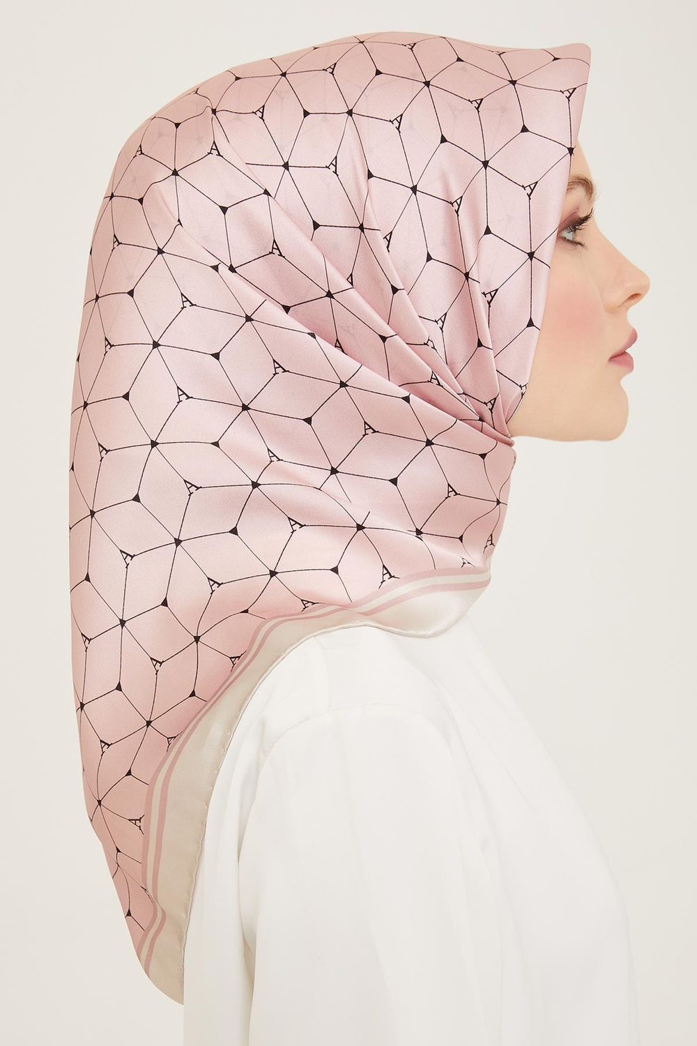 Armine İpek Eşarp 2024 Yaz - 9166-83 Twill