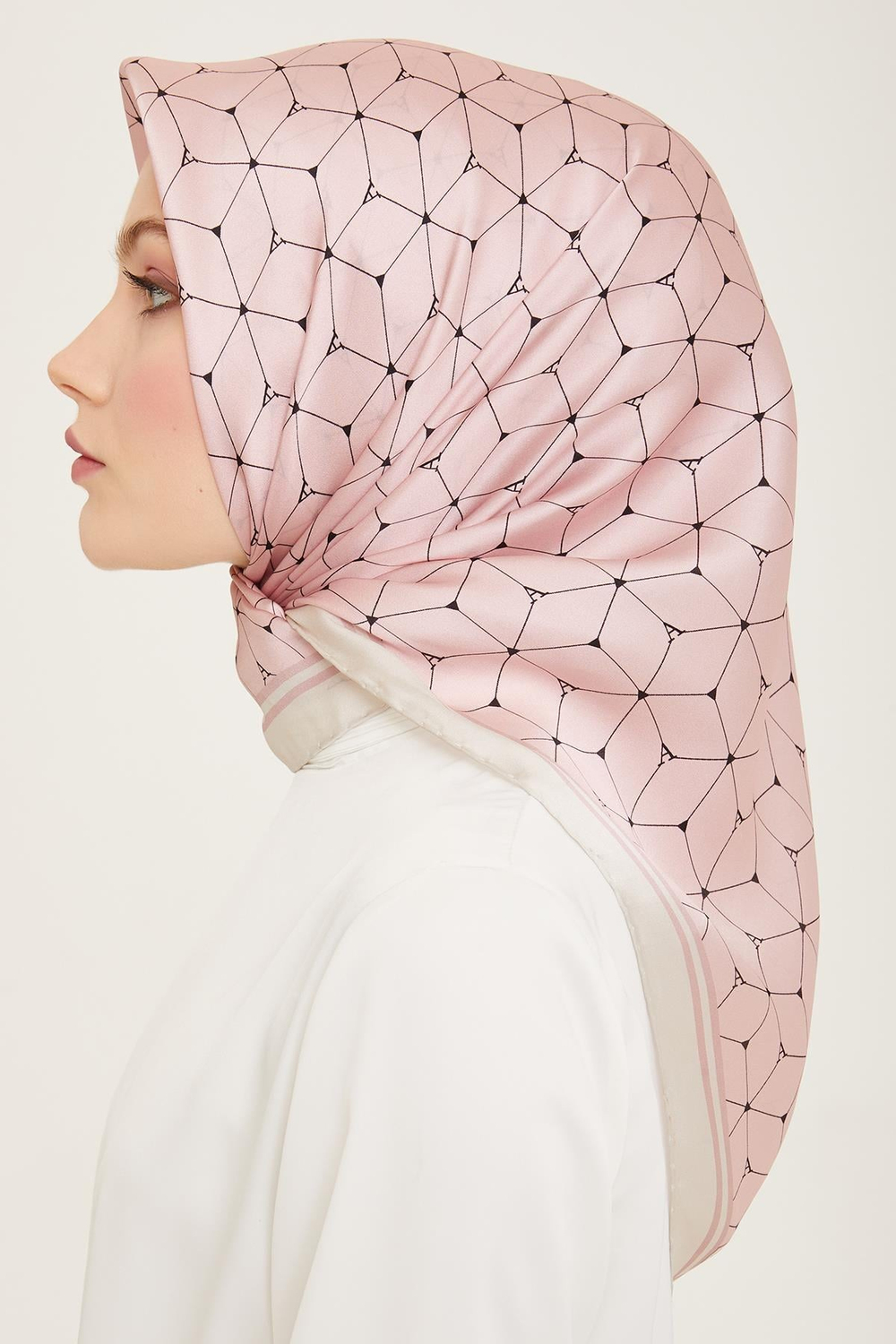 Armine İpek Eşarp 2024 Yaz - 9166-83 Twill