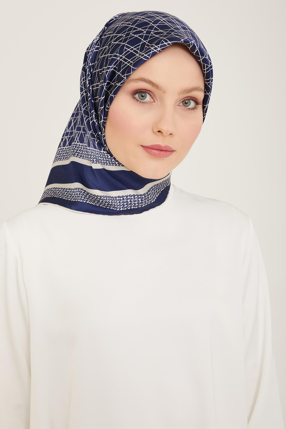 Armine İpek Eşarp 2024 Yaz - 9167-03 Twill