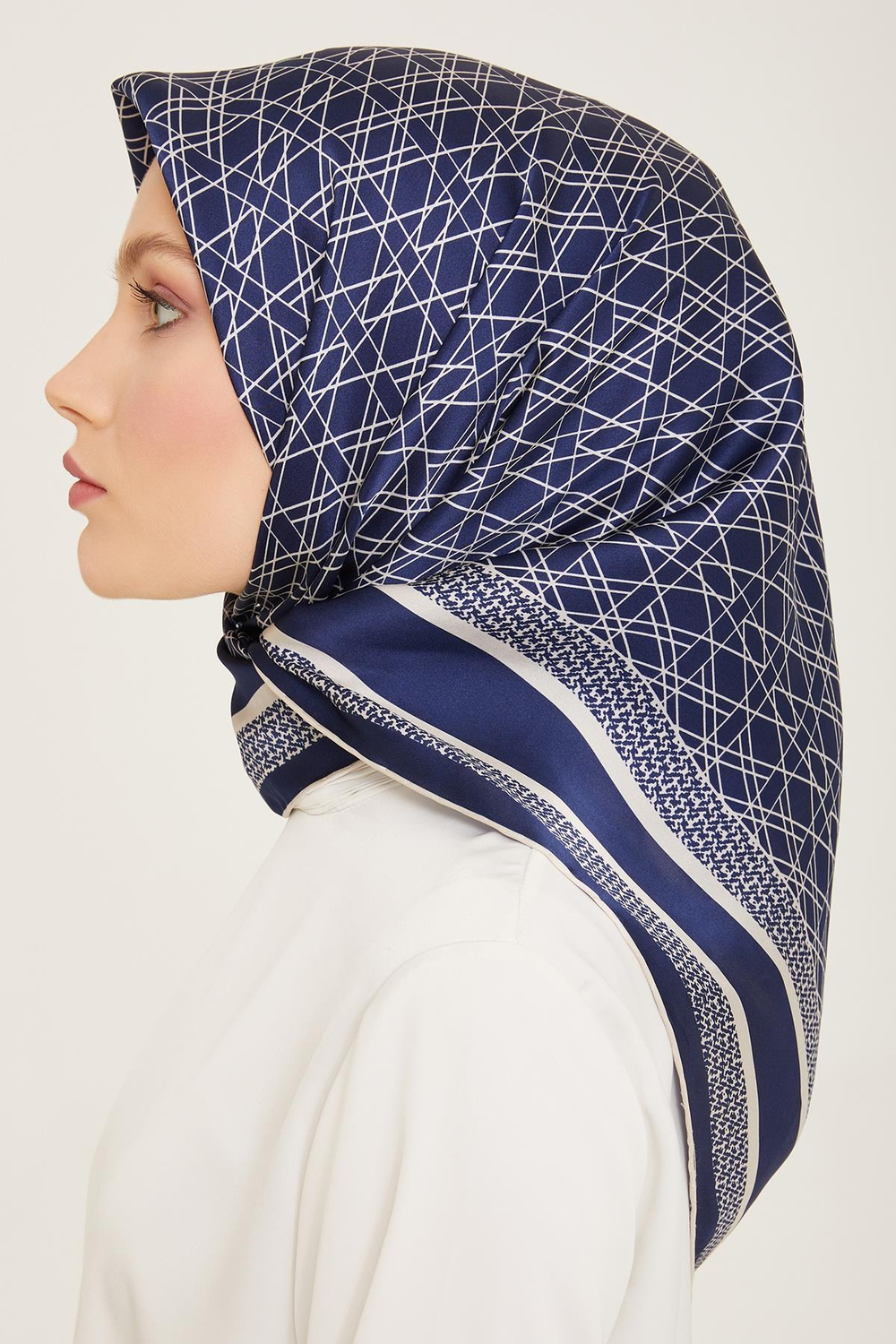 Armine İpek Eşarp 2024 Yaz - 9167-03 Twill