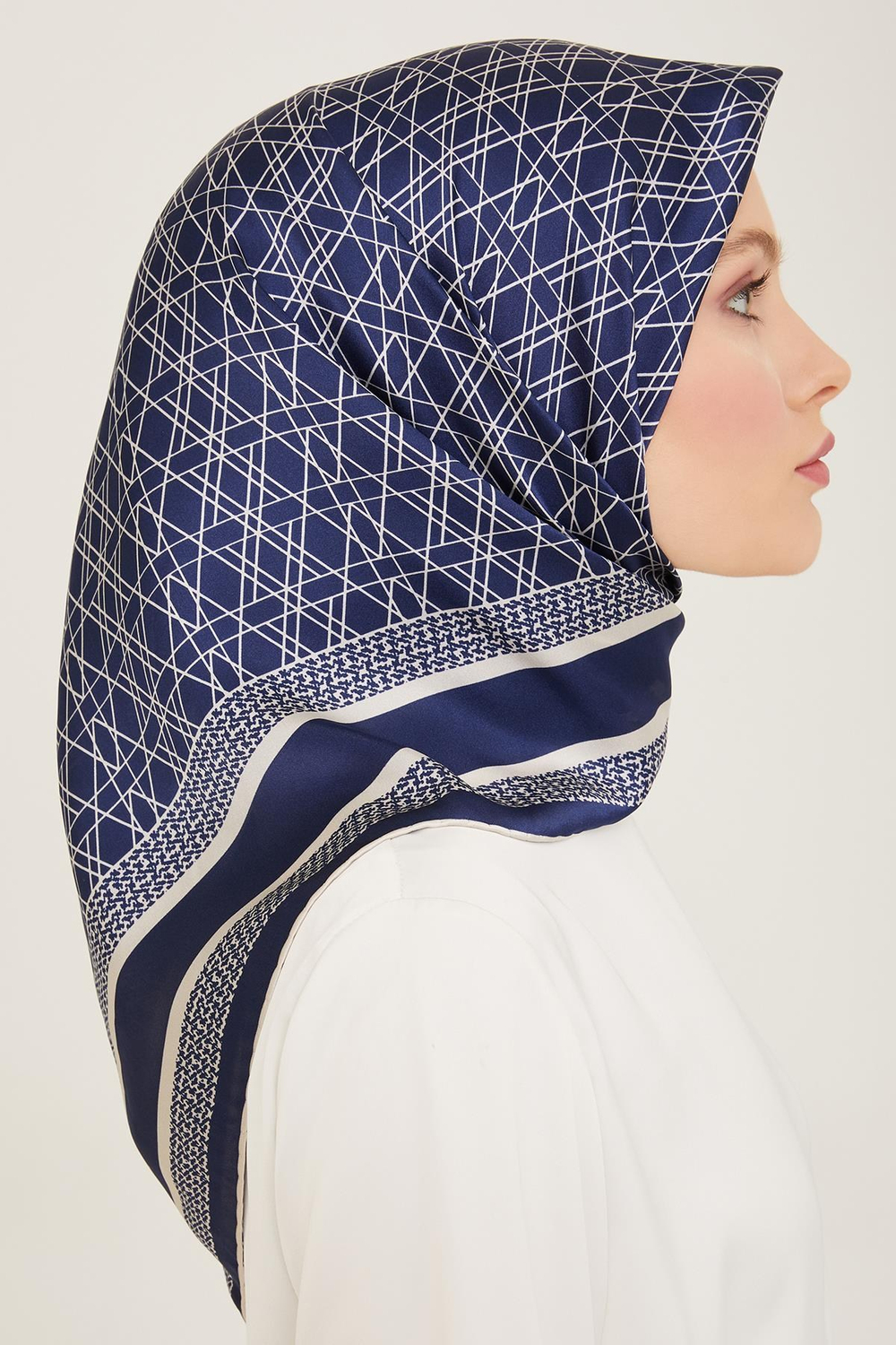 Armine İpek Eşarp 2024 Yaz - 9167-03 Twill