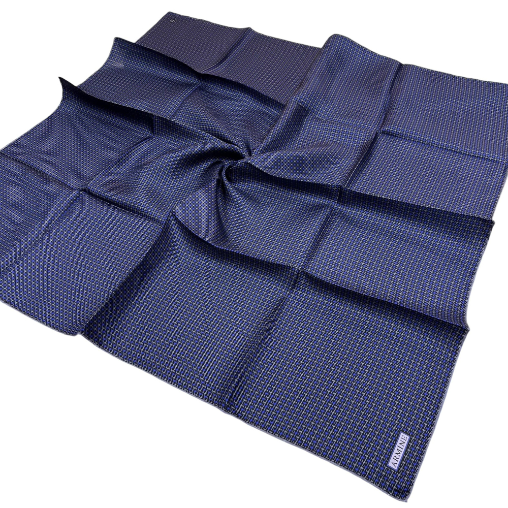Armine İpek Eşarp 2025 Kış - 9210-34 Mor Twill