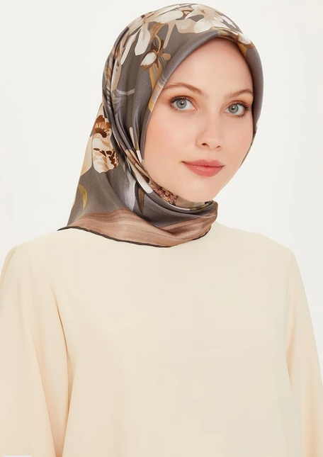 Armine İpek Eşarp 2025 Kış - 9215-04 Twill