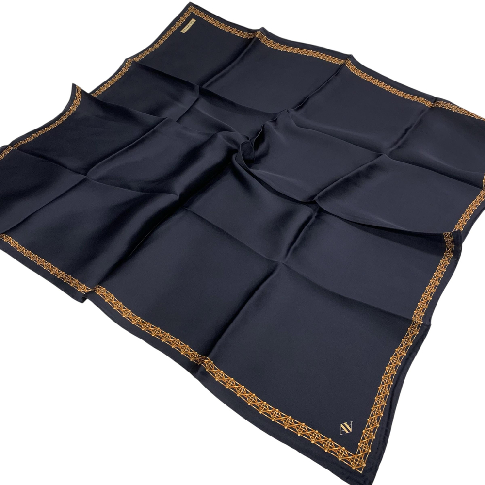 Armine İpek Eşarp 2025 Kış - 9260-09 Lacivert Twill