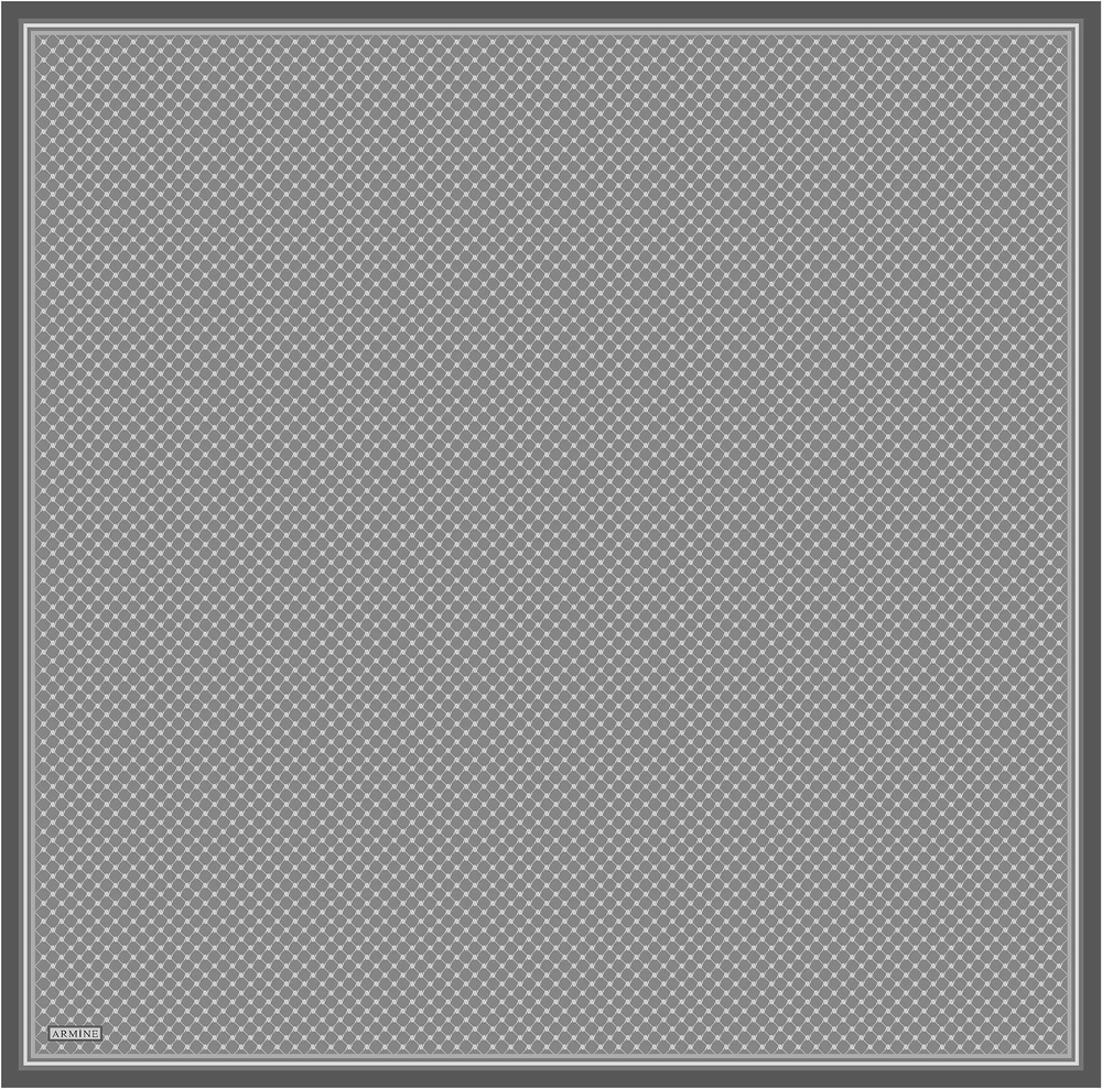 Armine İpek Eşarp 2025 Yaz - 9345-01 Gri Twill