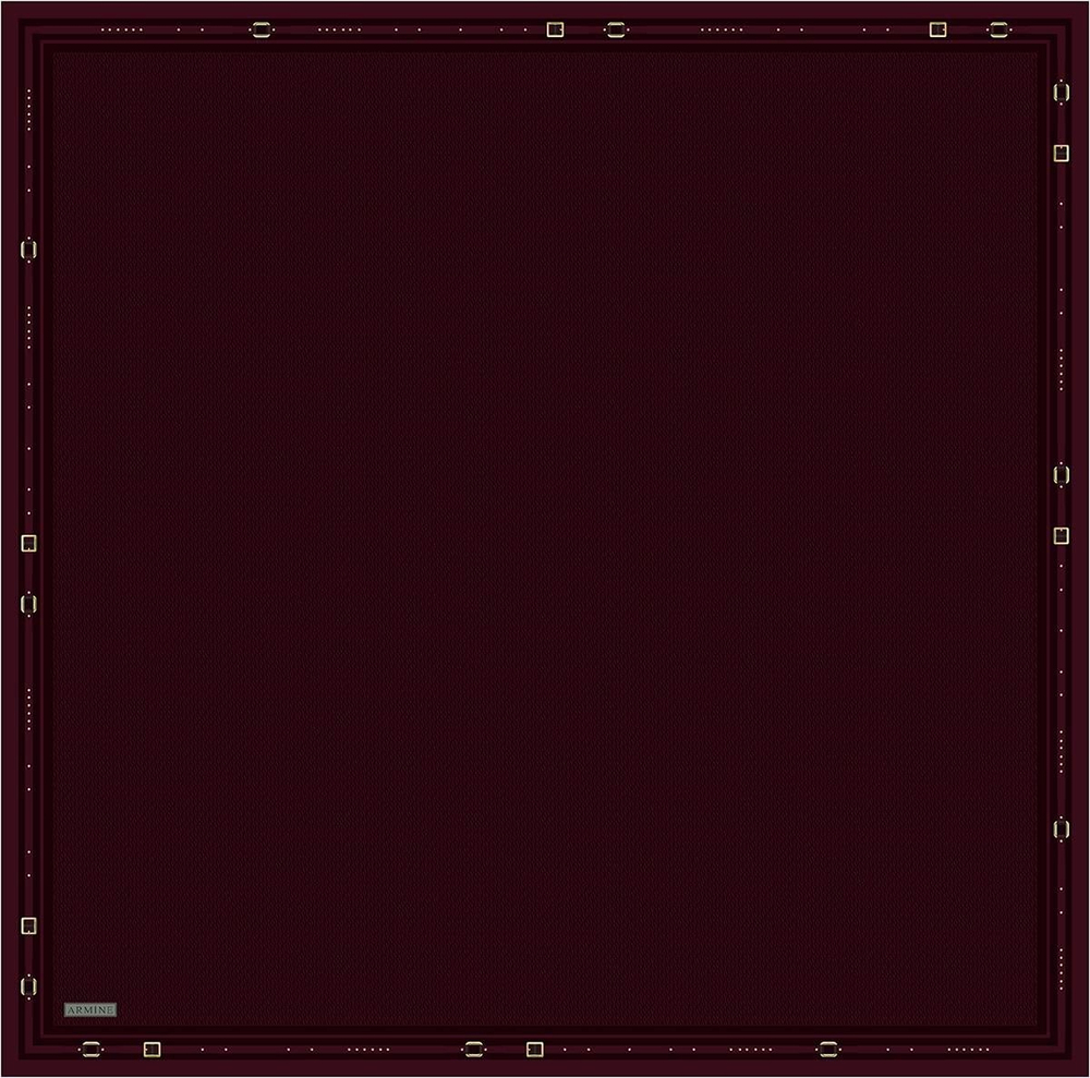 Armine İpek Eşarp 2026 Kış - 9401-51 Bordo Twill