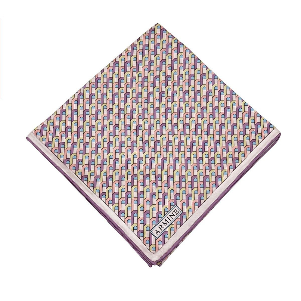 Armine İpek Eşarp 2026 Kış - 9417-37 Lavanta Twill