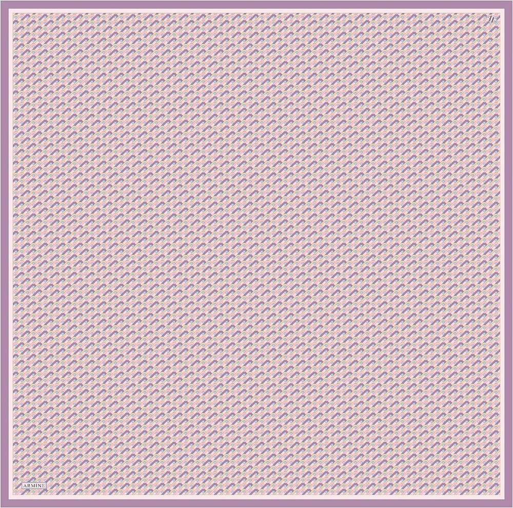Armine İpek Eşarp 2026 Kış - 9417-37 Lavanta Twill