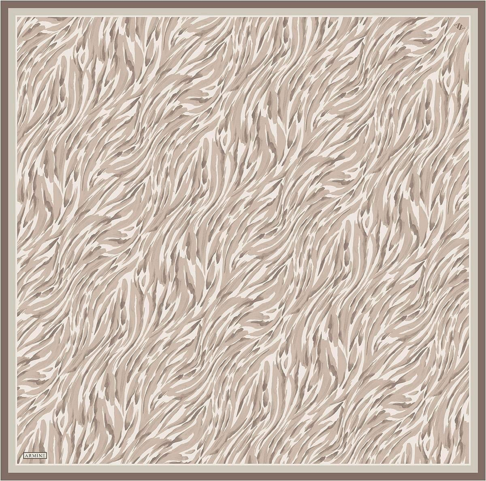 Armine İpek Eşarp 2026 Kış - 9435-30 Bej Twill