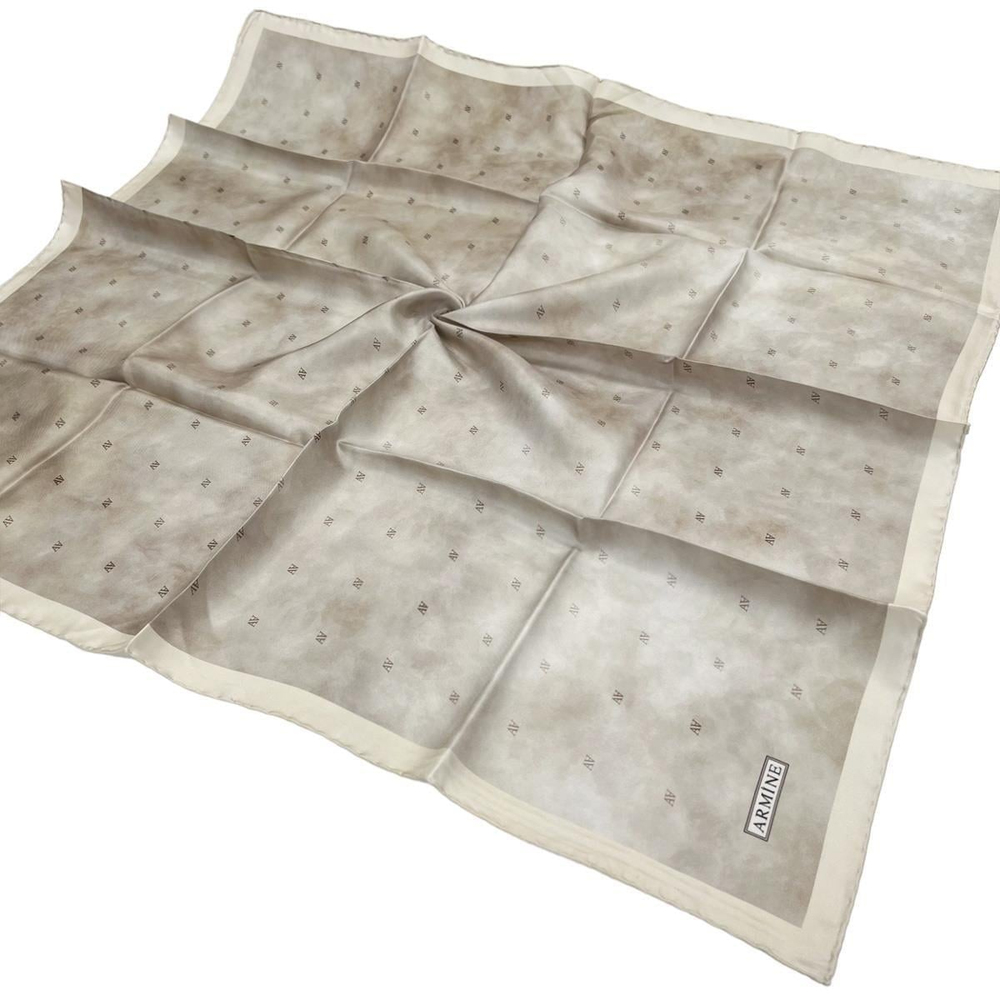 Armine İpek Eşarp Nostalji  - 8933-10 Taş Twill