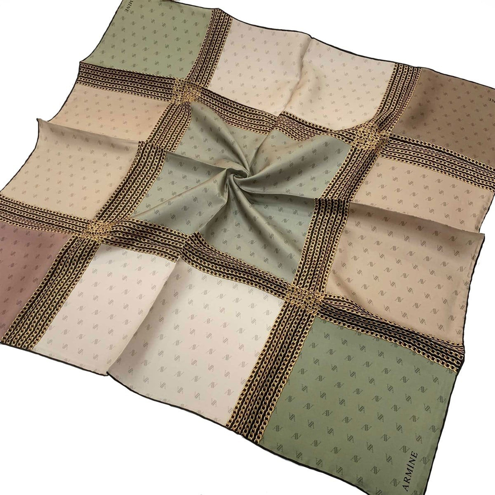 Armine İpek Eşarp Nostalji - 8113-33 Twill