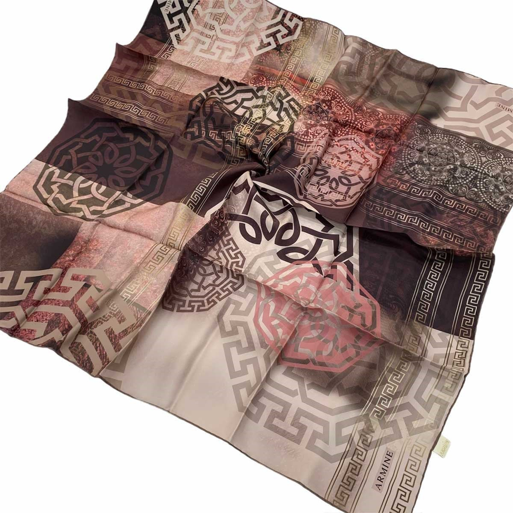Armine İpek Eşarp Nostalji - 8245-34 Twill