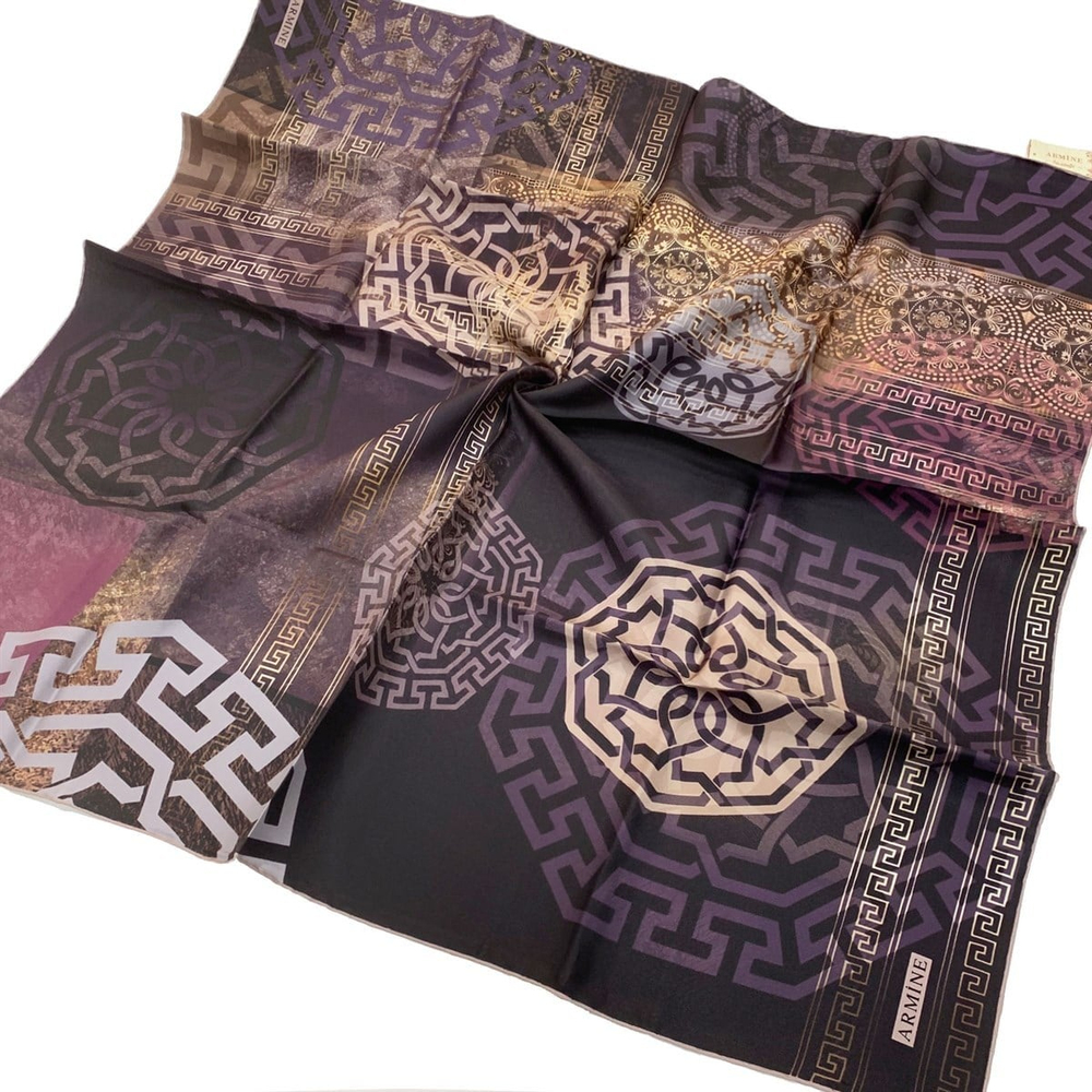 Armine İpek Eşarp Nostalji - 8245-39 Twill