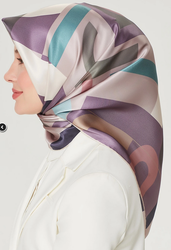 Armine İpek Eşarp Nostalji - 8526-39 Gül Kurusu Twill