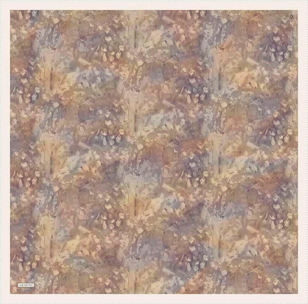Armine İpek Eşarp Nostalji - 8922-38 Vizon Twill