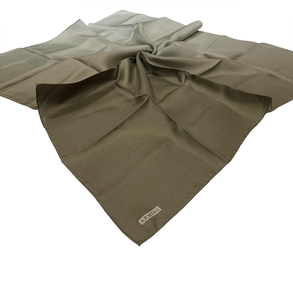 Armine İpek Eşarp Nostalji - 8971-47 Vizon Degrade Twill
