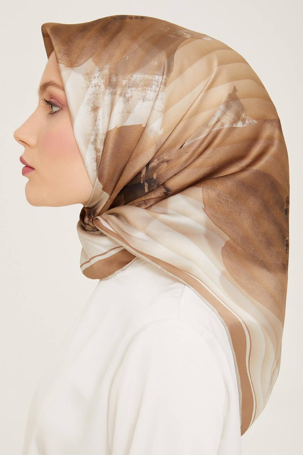 Armine İpek Eşarp Nostalji - 9100-10 Twill
