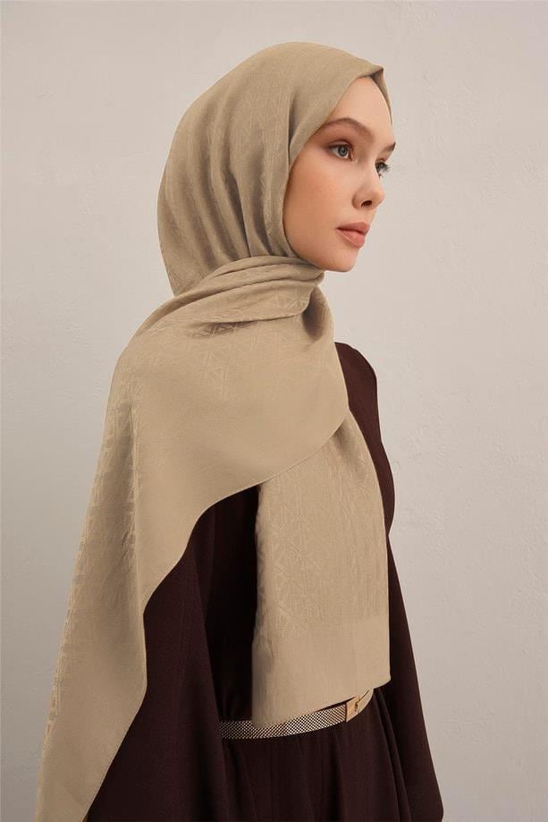 Armine Lyocell Şal - 5 - Soft Taş 04