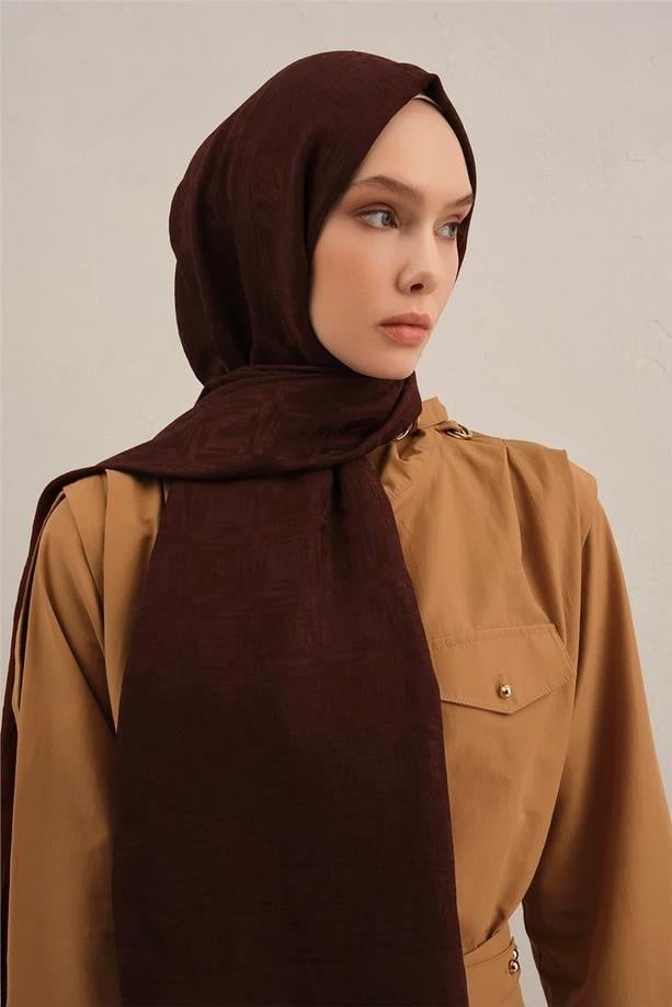 Armine Lyocell Şal - 6 - Bordo 32