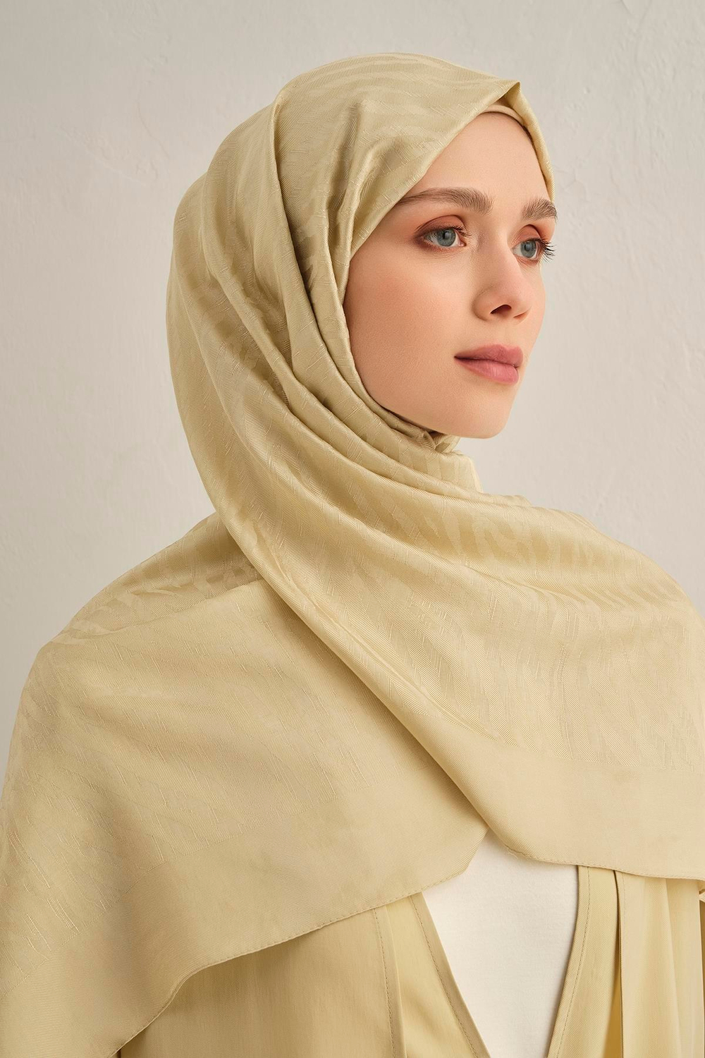 Armine Pamora Şal - Zebra Desenli 1 - Gold 62