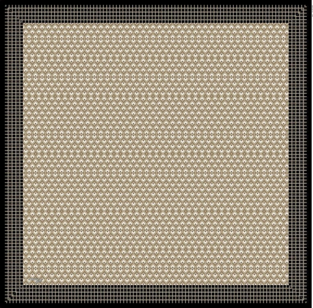 Armine Sport Twill Eşarp - 8557-90 Taş Siyah