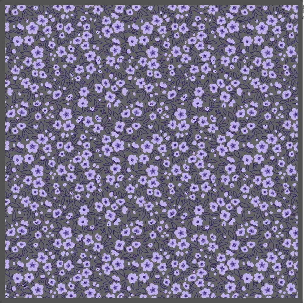 Armine Sport Twill Eşarp - 9017-12 Füme Lila